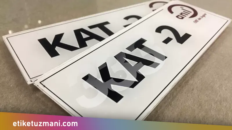 pleksi etiket ankara